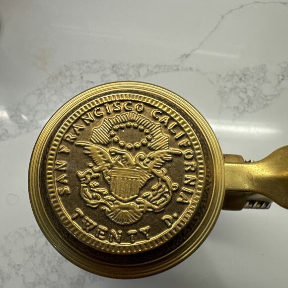 Vintage 1987 AVON Ceramic THE GOLD RUSH Handled Lidded 3-D BEER STEIN Mug - Picture 3 of 9